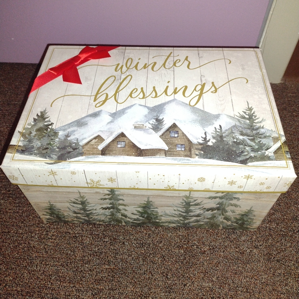 Christmas Decorative Storage Box